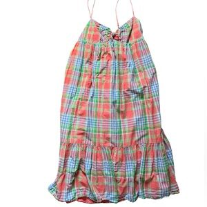 J Crew Plaid Multi-Color Summer Sundress